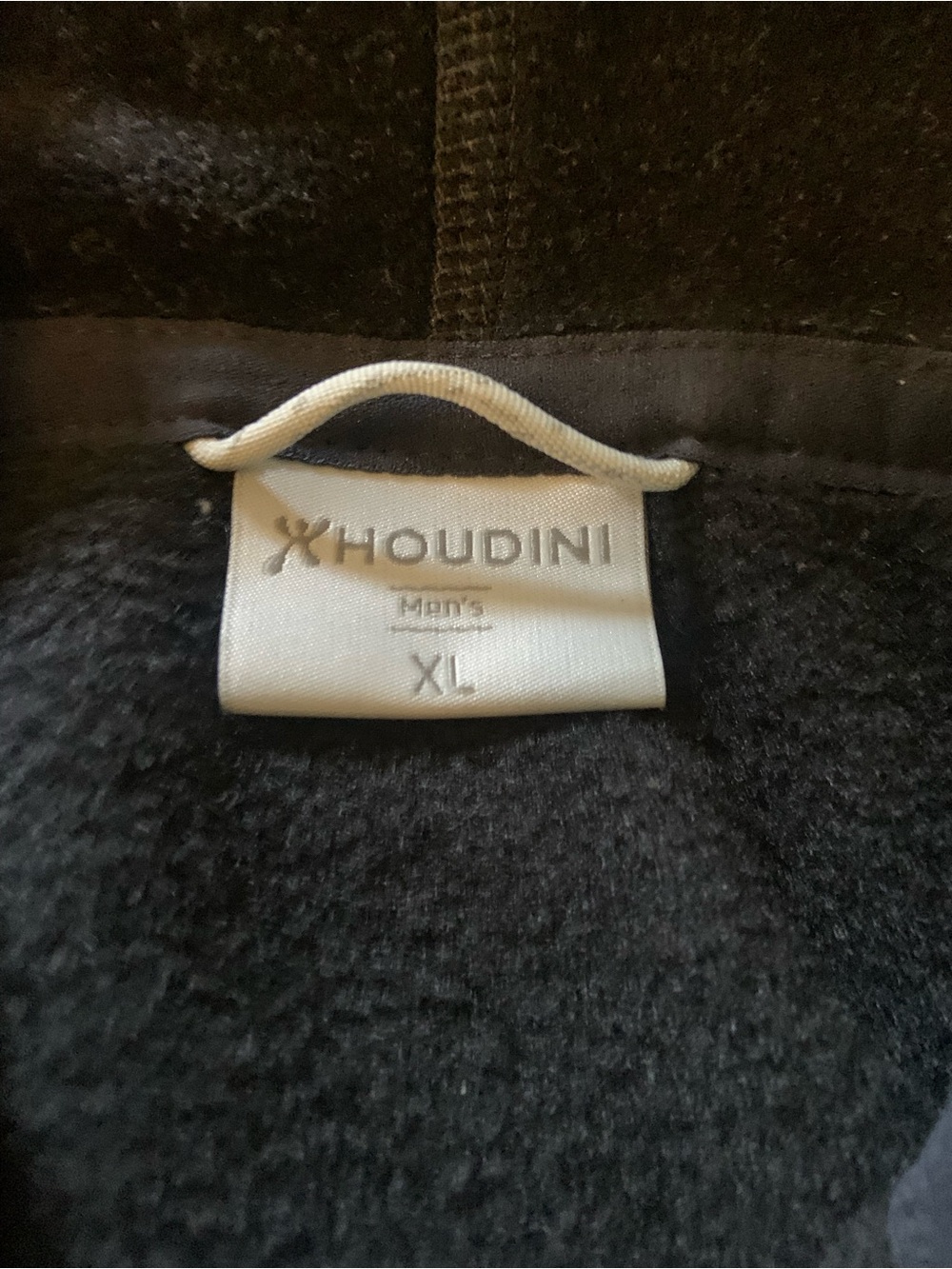 Men's Black Lightweight Hooded Zip Jacket - Picture 3 of 8